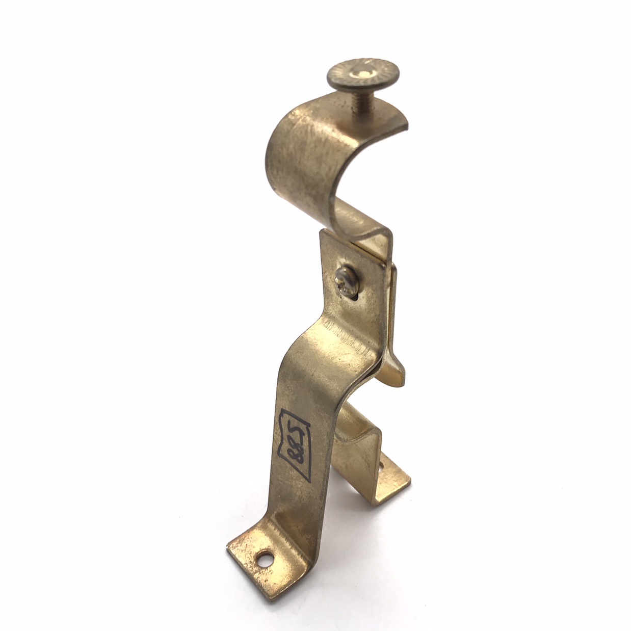 Shuzan adjustable height, inner diameter, multi-purpose curtain, Roman rod bracket, iron double code, aluminum-plastic pipe, stainless steel joint accessories details Picture