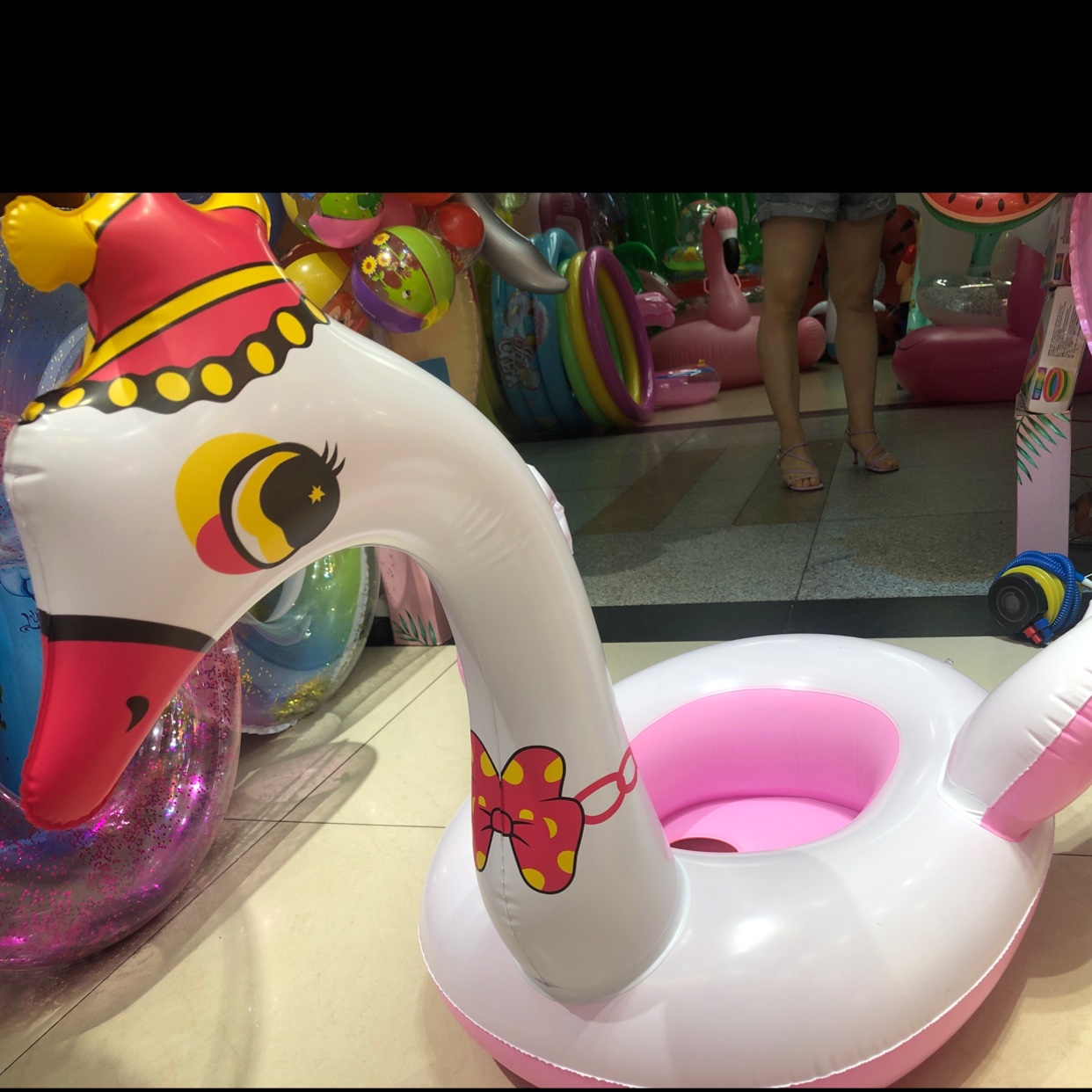 鹅艇 充气玩具产品图