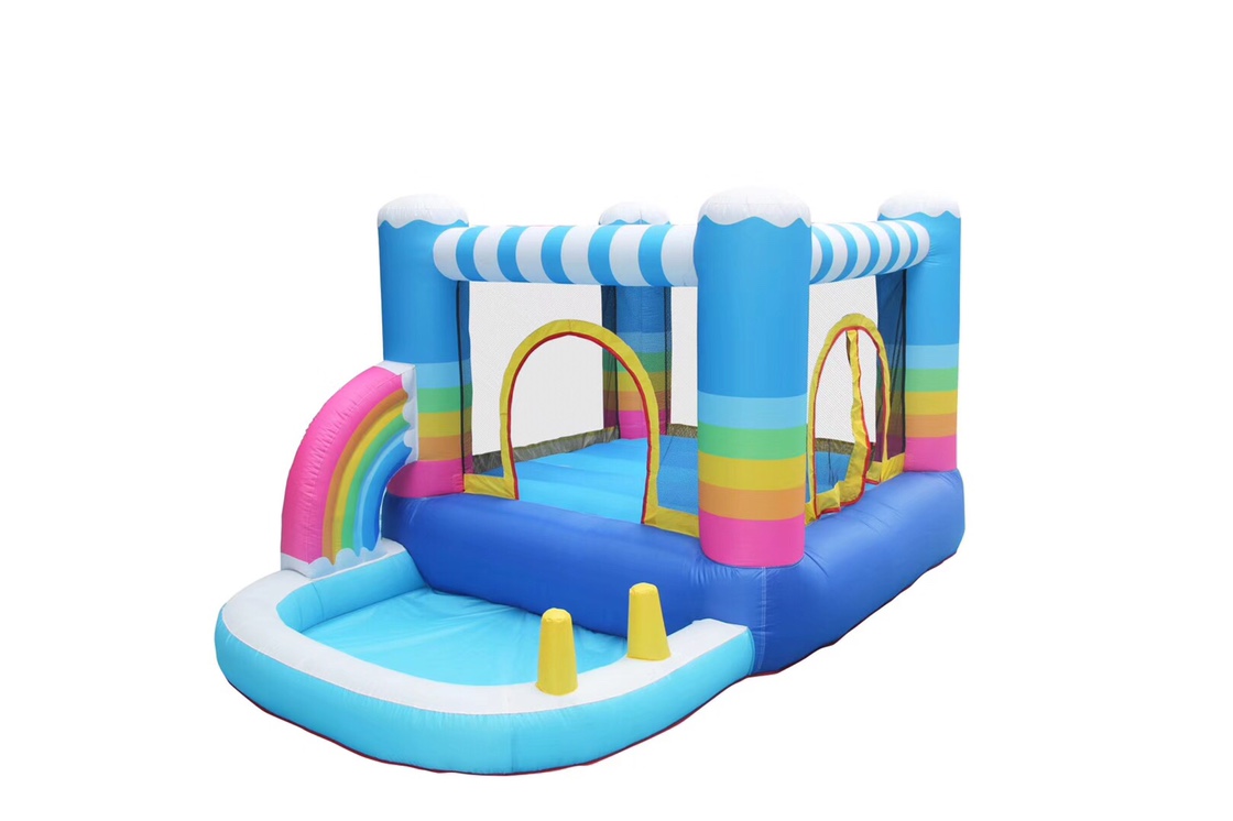 Rainbow Inflatable Castle, Inflatable Toys, Cartoon Air Model Toys Wholesale Factory Direct Sales details Picture