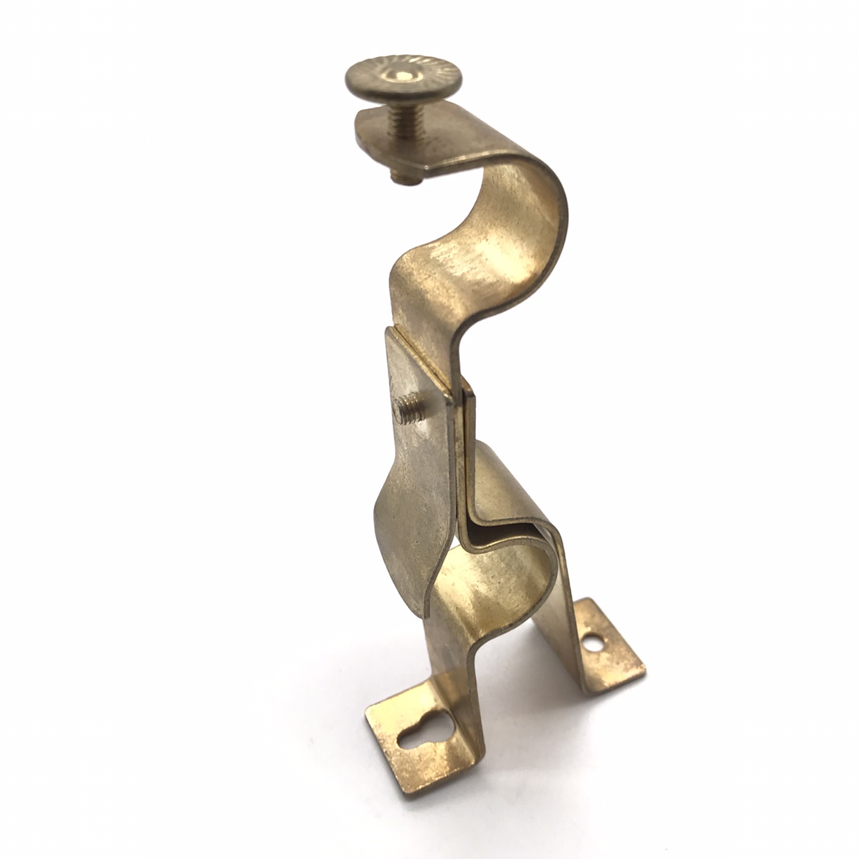 Shuzan adjustable height, inner diameter, multi-purpose curtain, Roman rod bracket, iron double code, aluminum-plastic pipe, stainless steel joint accessories