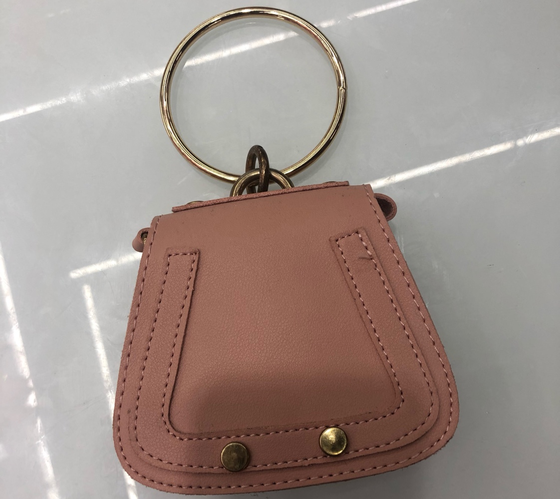 Anillo de hierro portátil crossbody bolsa crossbody mujer