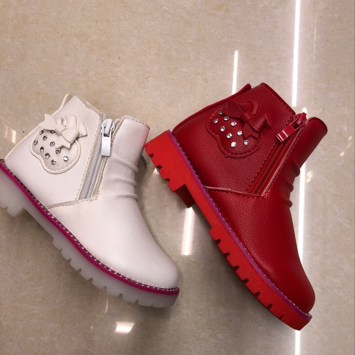 Girls' boots, girls' fashionable children's boots, girls' boots