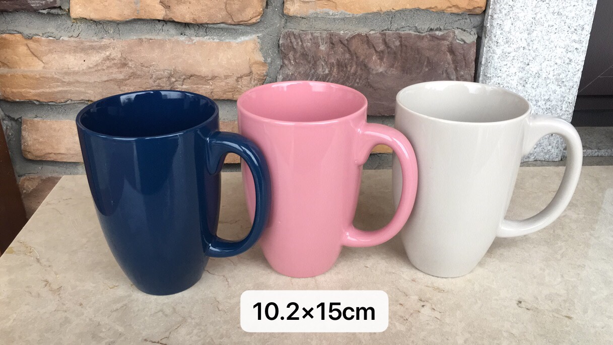 Ceramic cups, water cups, coffee cups, large-capacity cups