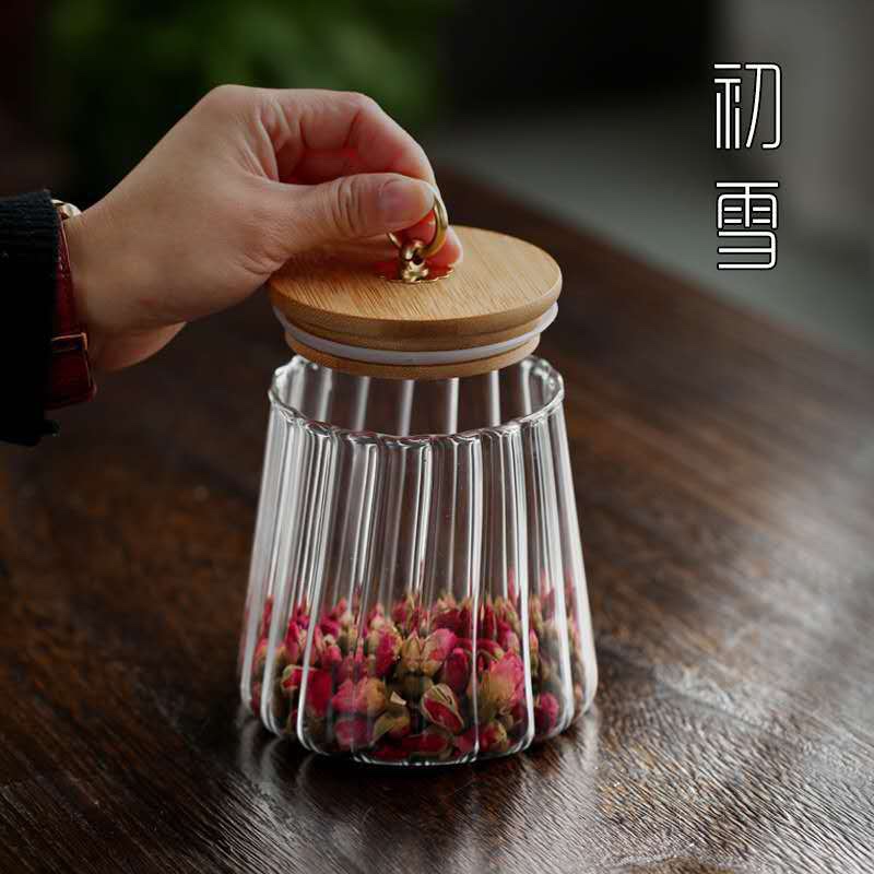 茶叶罐/瓷器玻璃/玻璃制品产品图