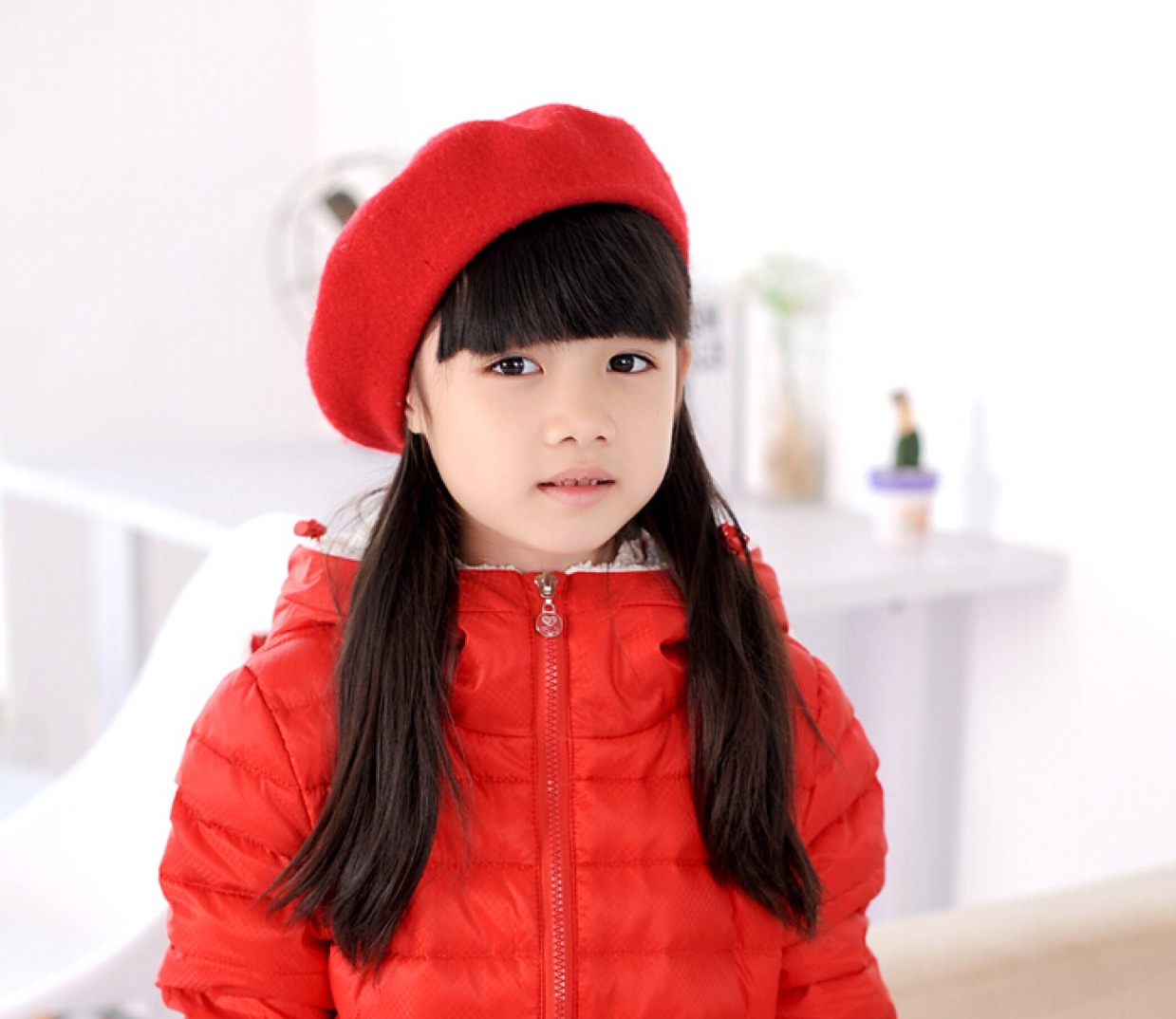 Thickened and warm wool felt beret hats for children and students, cute cartoon soft-brimmed fisherman hats for both men and women, children's hats Application Scenario