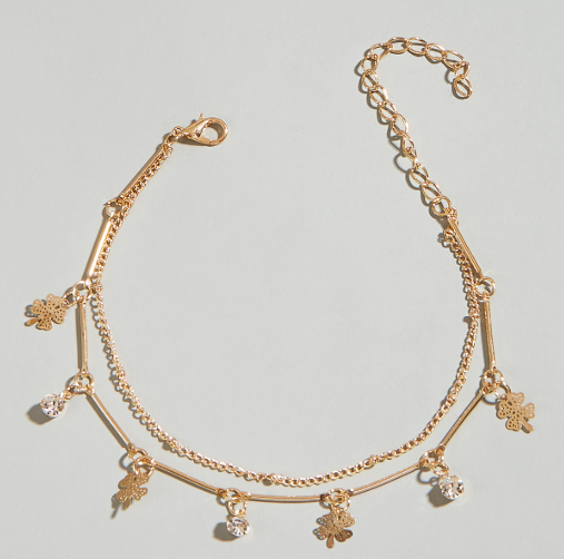 圆棒双链脚链图