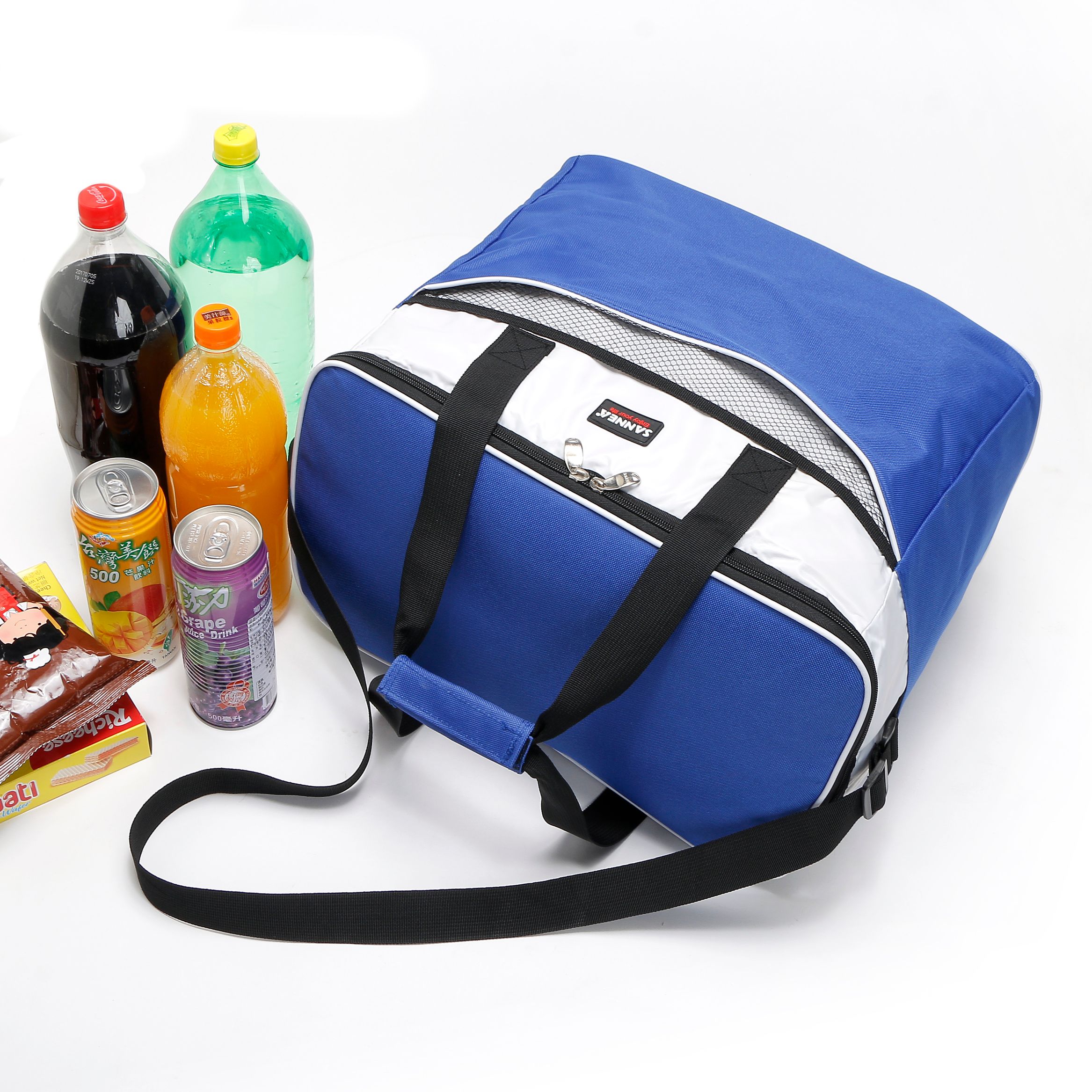 New Oxford cloth large insulated bag, outdoor picnic portable lunch box bag, refrigerated preservation bag factory direct sales Specification image