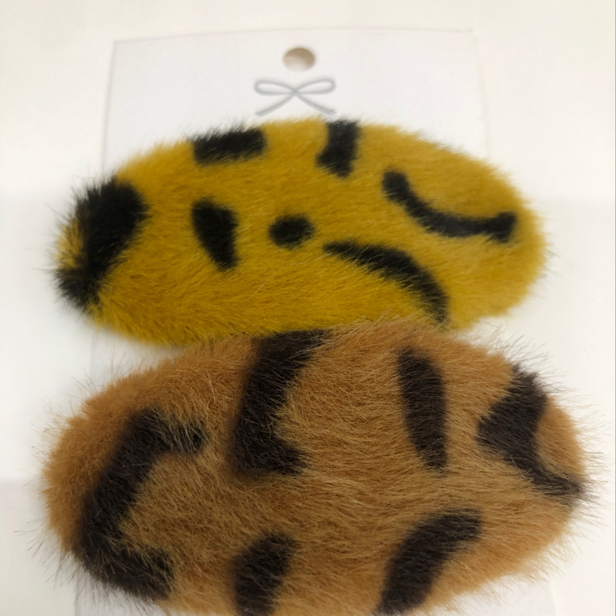 Leopard print hairy mango clip Application Scenario
