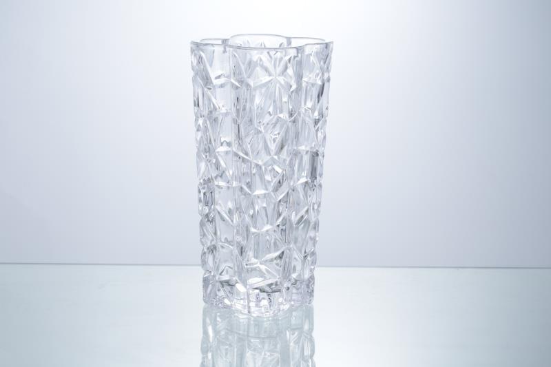 Manufacturers direct wholesale transparent pressed glass vases 25 and 30 rich bamboo lily flower arrangers thumbnail