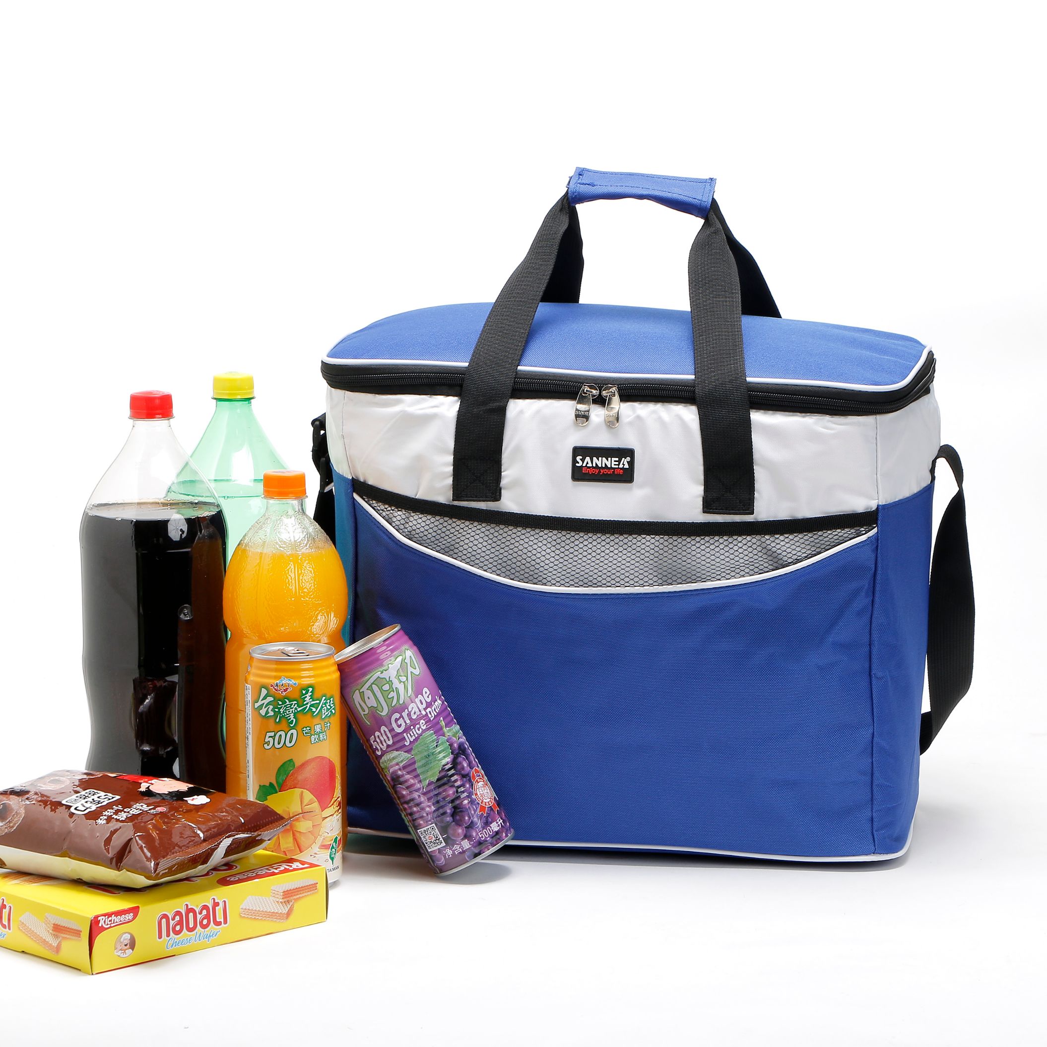 New Oxford cloth large insulated bag, outdoor picnic portable lunch box bag, refrigerated preservation bag factory direct sales