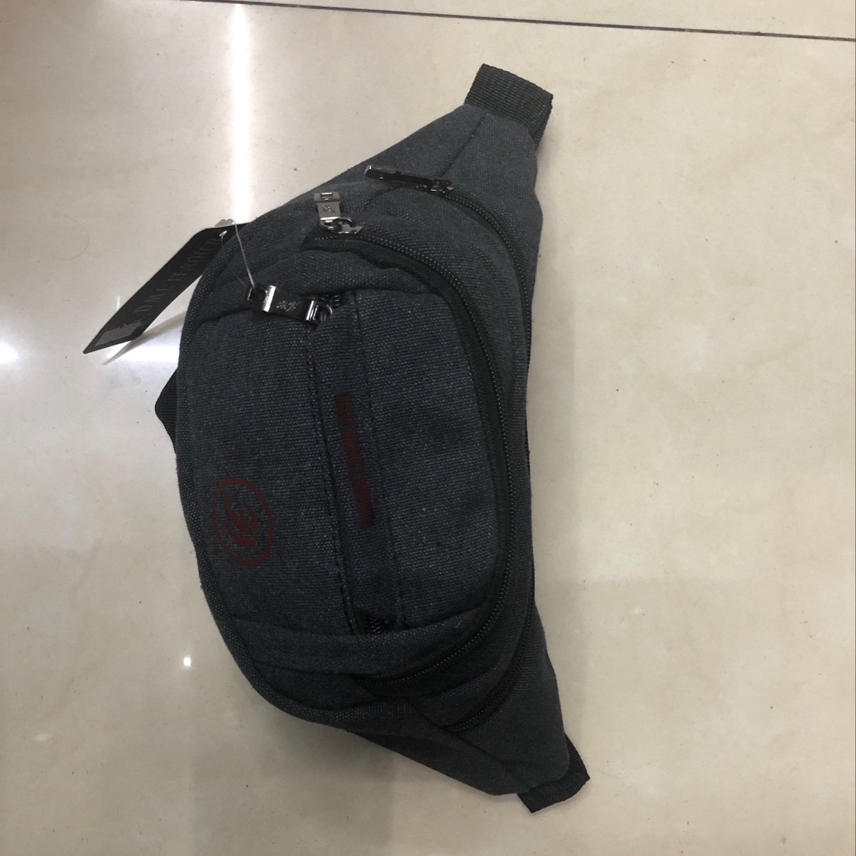 工作男士运动跑步手机腰包男小型女多功能包轻便工地干活时尚耐磨