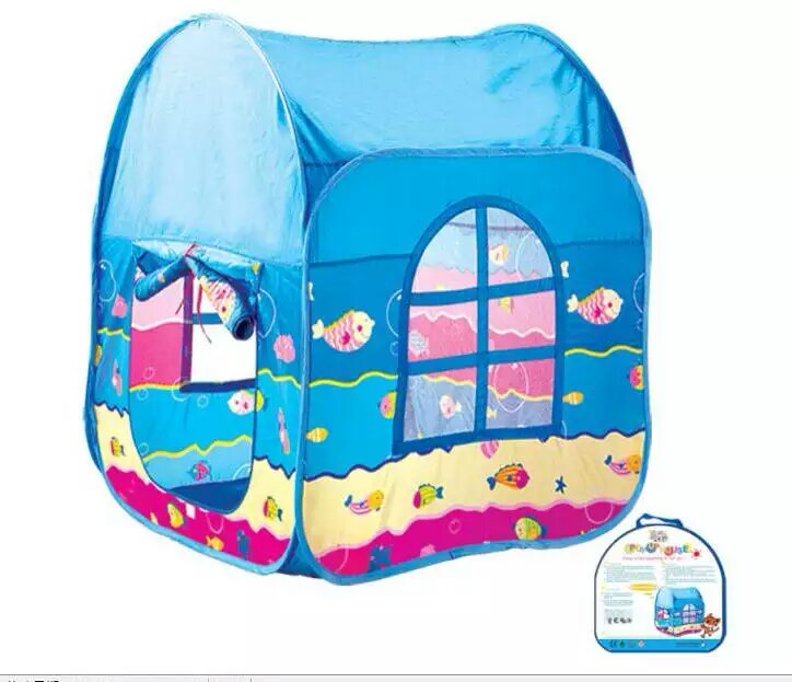 The children's tent is made of environmentally friendly cloth thumbnail