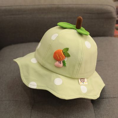 Children, babies, infants, spring and autumn fisherman hats, boys' and girls' details Picture