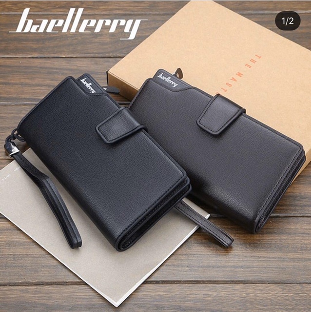Nuevo estilo dos fold card position zipper wallet para hombres details Picture
