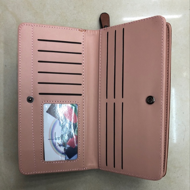 Two-fold slot zipper wallet details Picture