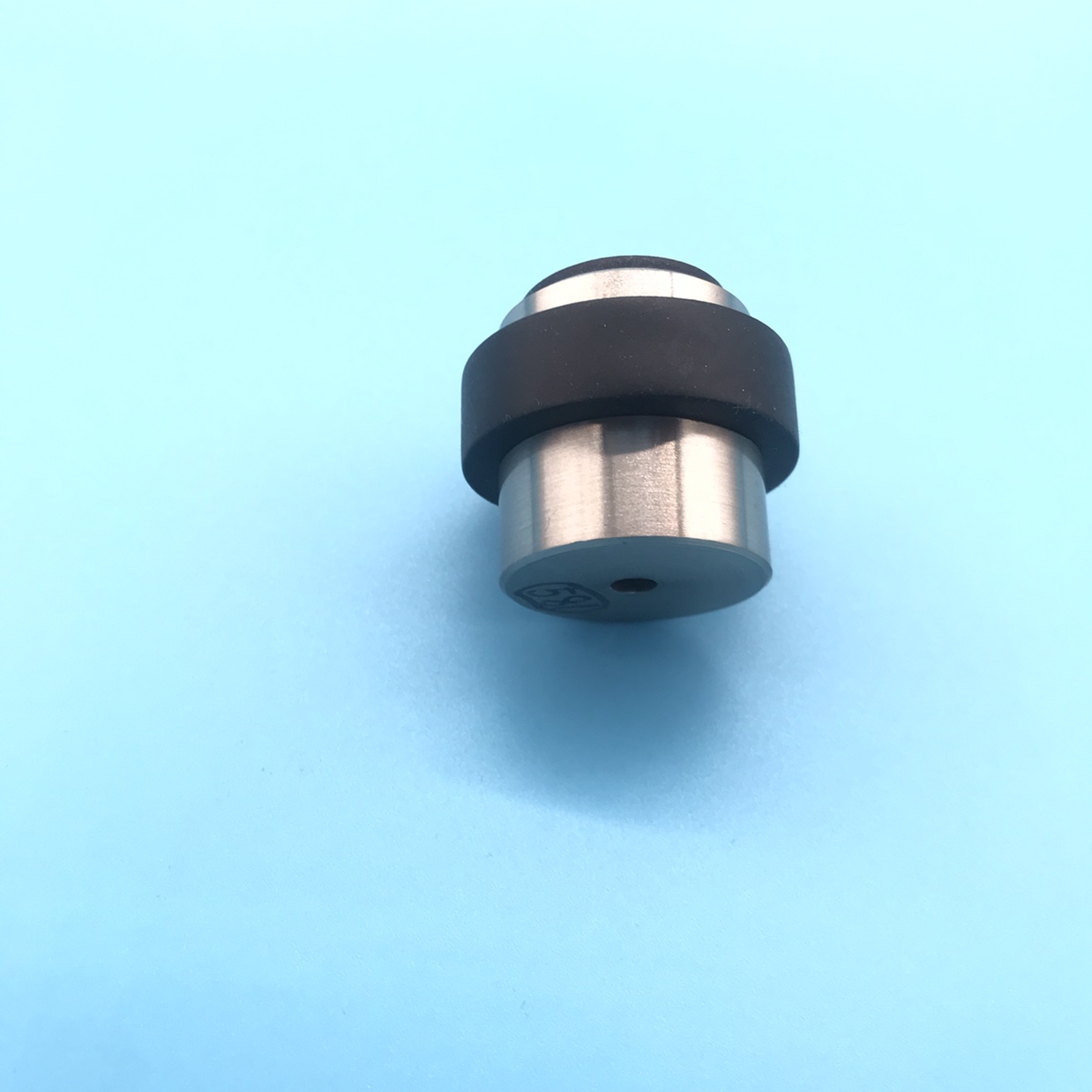 Shuzan stainless steel perforated cylindrical door resistance bucket tooth accessories Special anti-collision door stop, durable door opening buffer Specification image
