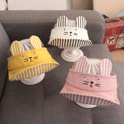 Summer children 's sun hat for boys and girls, empty top hat details Picture