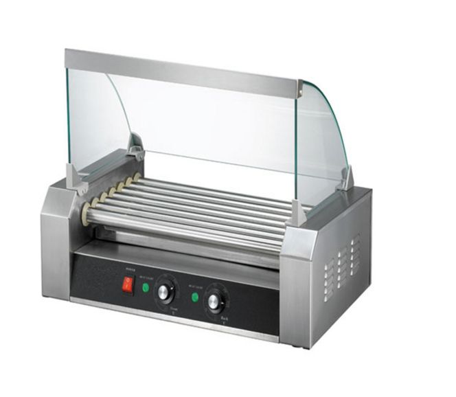 Commercial hot dog Machine 7 tube sausage grill stainless steel sausage hot dog stick machine thumbnail
