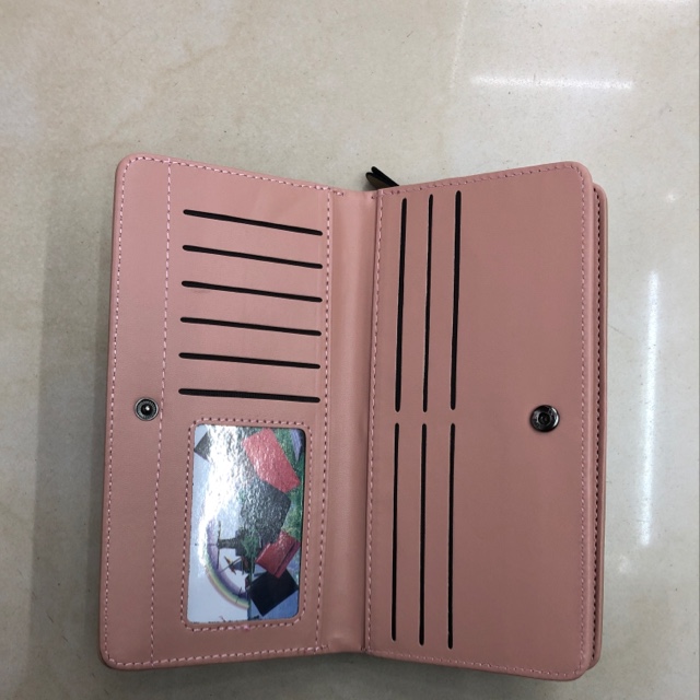 新款两折卡位拉链钱包产品图