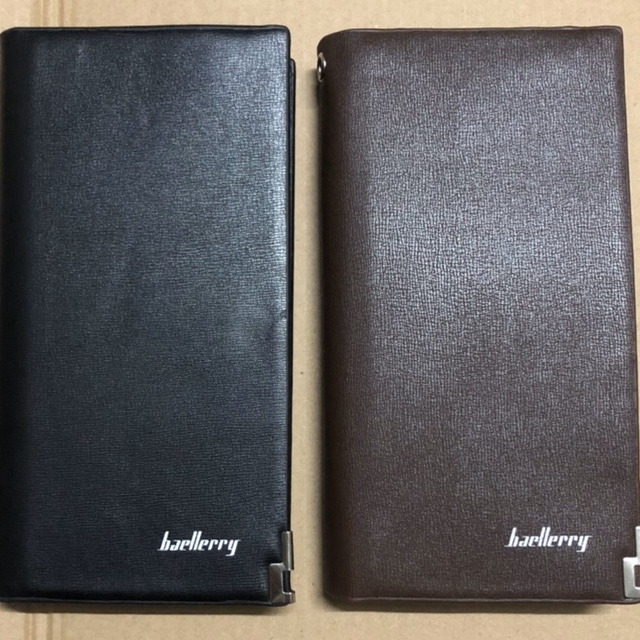 New men's two-fold folding zipper wallet