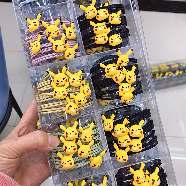 Cute cartoon animal head stick thumbnail