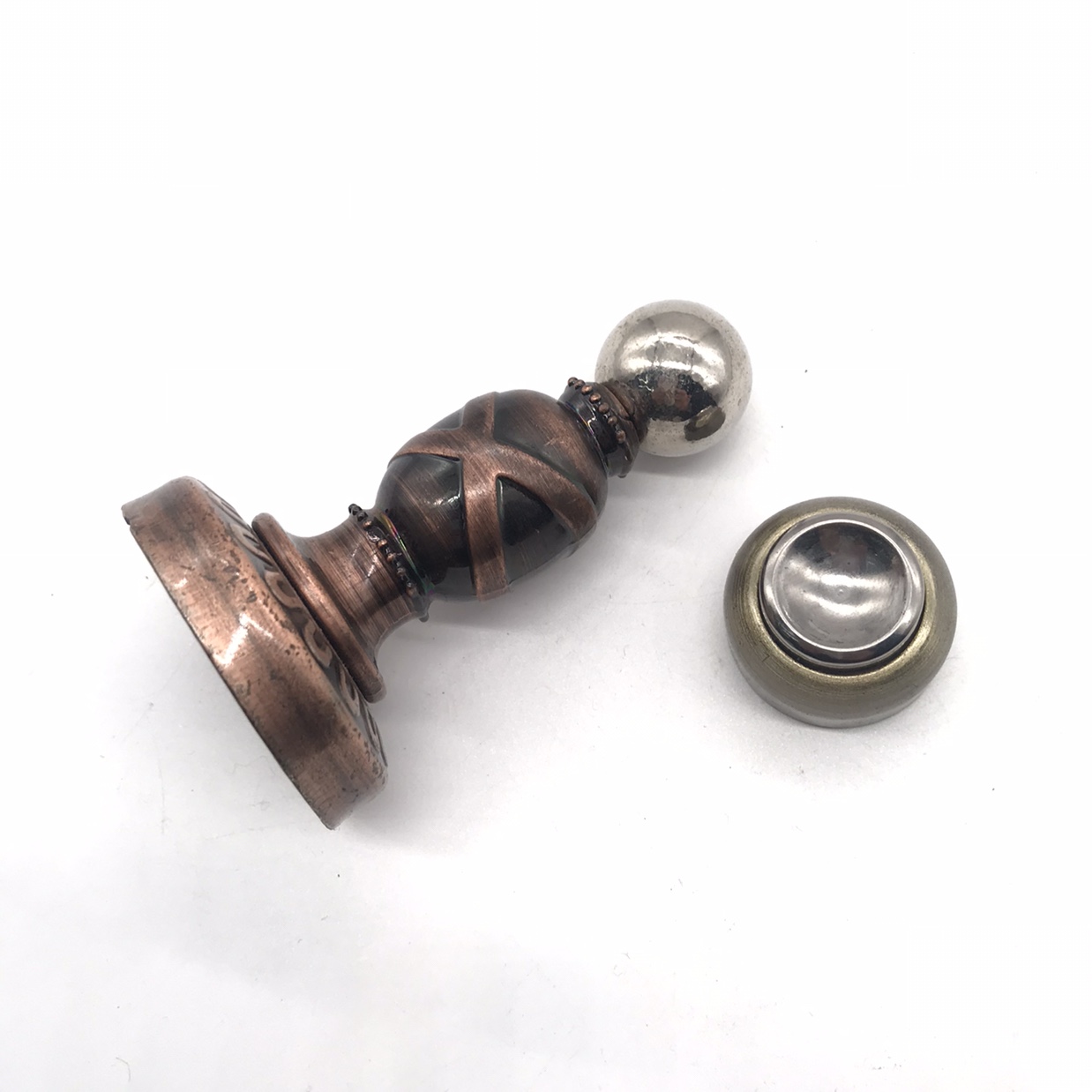 Shuzan hardware accessories, shackle type, computer office desk wiring box, door stop, floor bump, anti-collision door bump, practical tools Item Picture