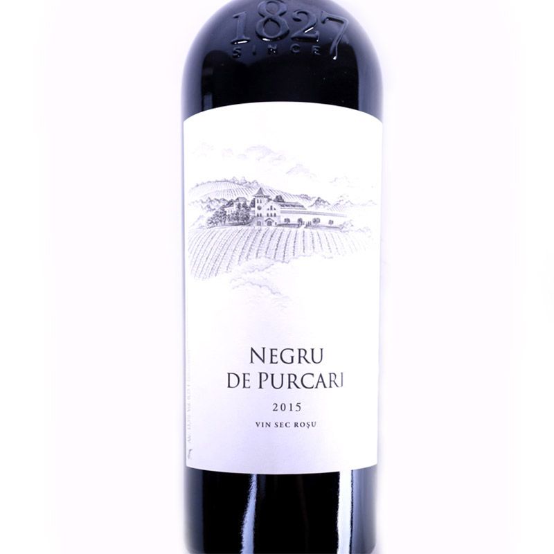 摩尔多瓦 普嘉利1827 黑宝石干红葡萄酒 珍藏 英国王室御用葡萄酒产品图