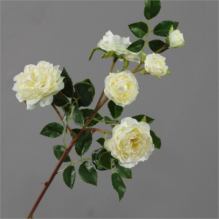 Yiwu Selection fake flower simulation flower home decoration flower tea a few flowers 6 simulation rose simulation small rose