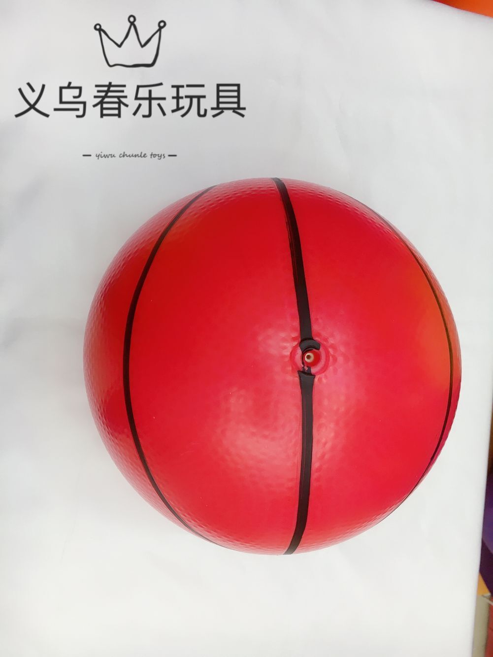 8寸多色加厚划线篮球 儿童玩具充气小皮球 婴幼儿拍拍球 厂家供应详情4