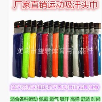 Genuine all-cotton headbands for sports basketball and football, sweat-absorbing towels, men's and women's head guards, and hair ties can be customized with patterns Application Scenario