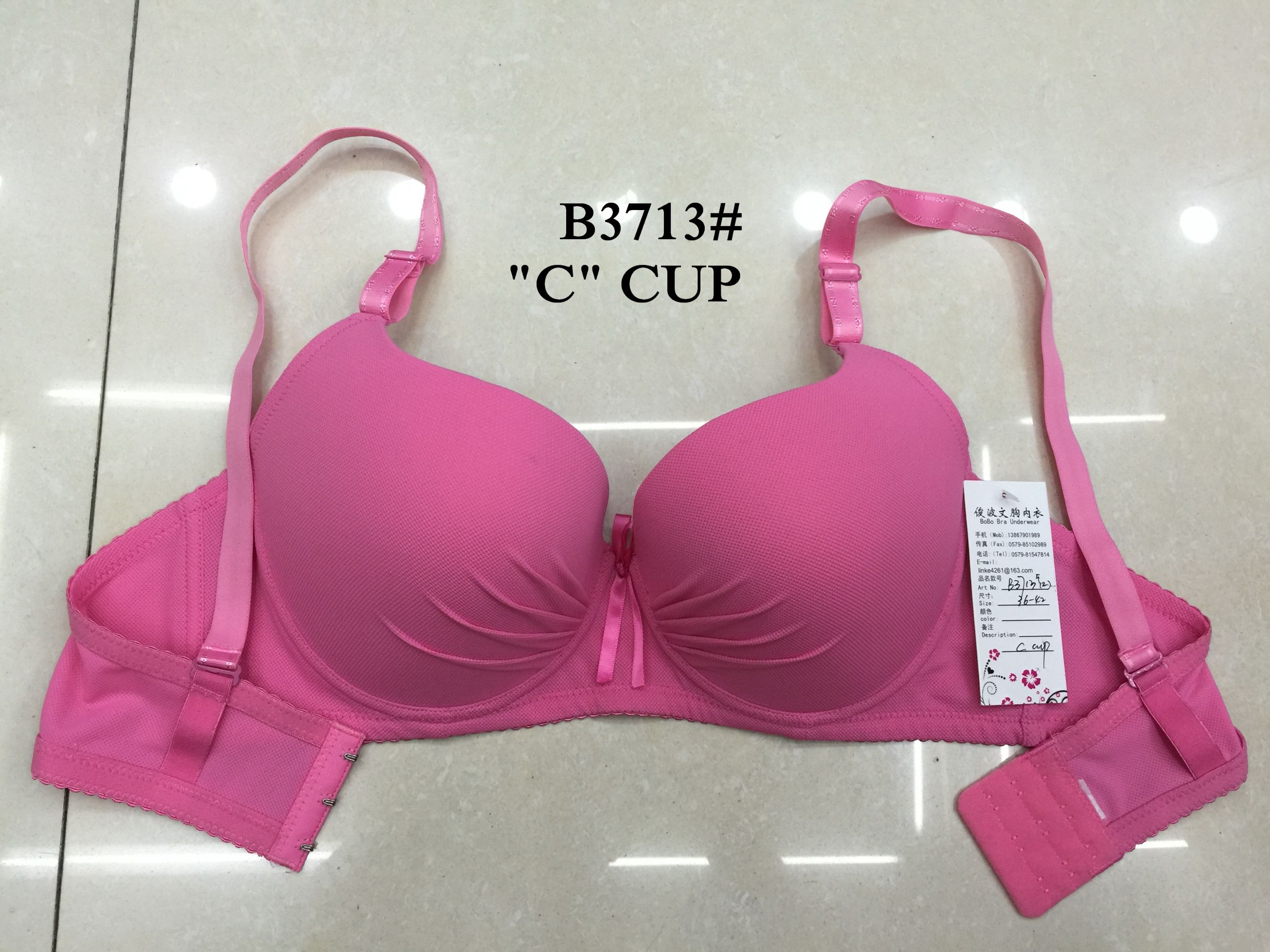 Yiwu Haofu WLX-B-4B, C-cup bra three-breasted bra Bikini set bra Massage cup bra thumbnail