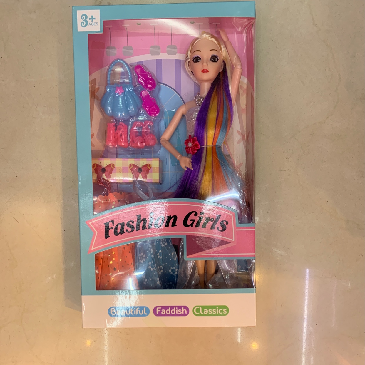 娃娃时尚芭比换装芭比美丽漂亮精品世家 的