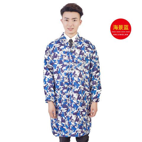 Work clothes, gowns, labor protection supplies, long sleeves, short sleeves Item Picture