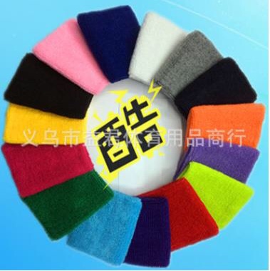 运动护腕透气特价正品羽毛球网球篮球吸汗毛巾