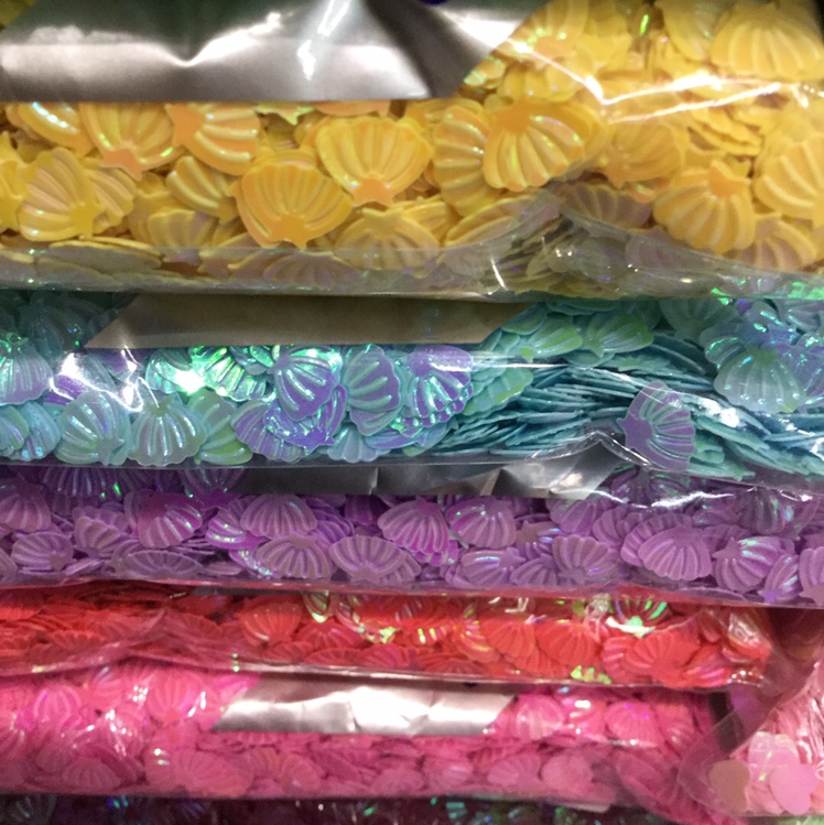 PVC亮片小贝壳爆款热卖产品图