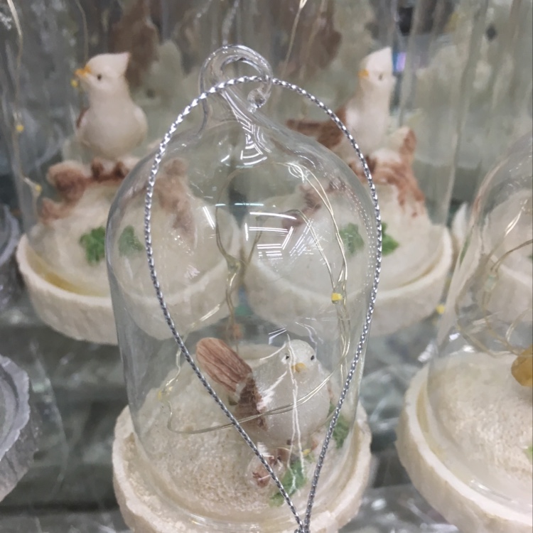 鸽子造型玻璃瓶