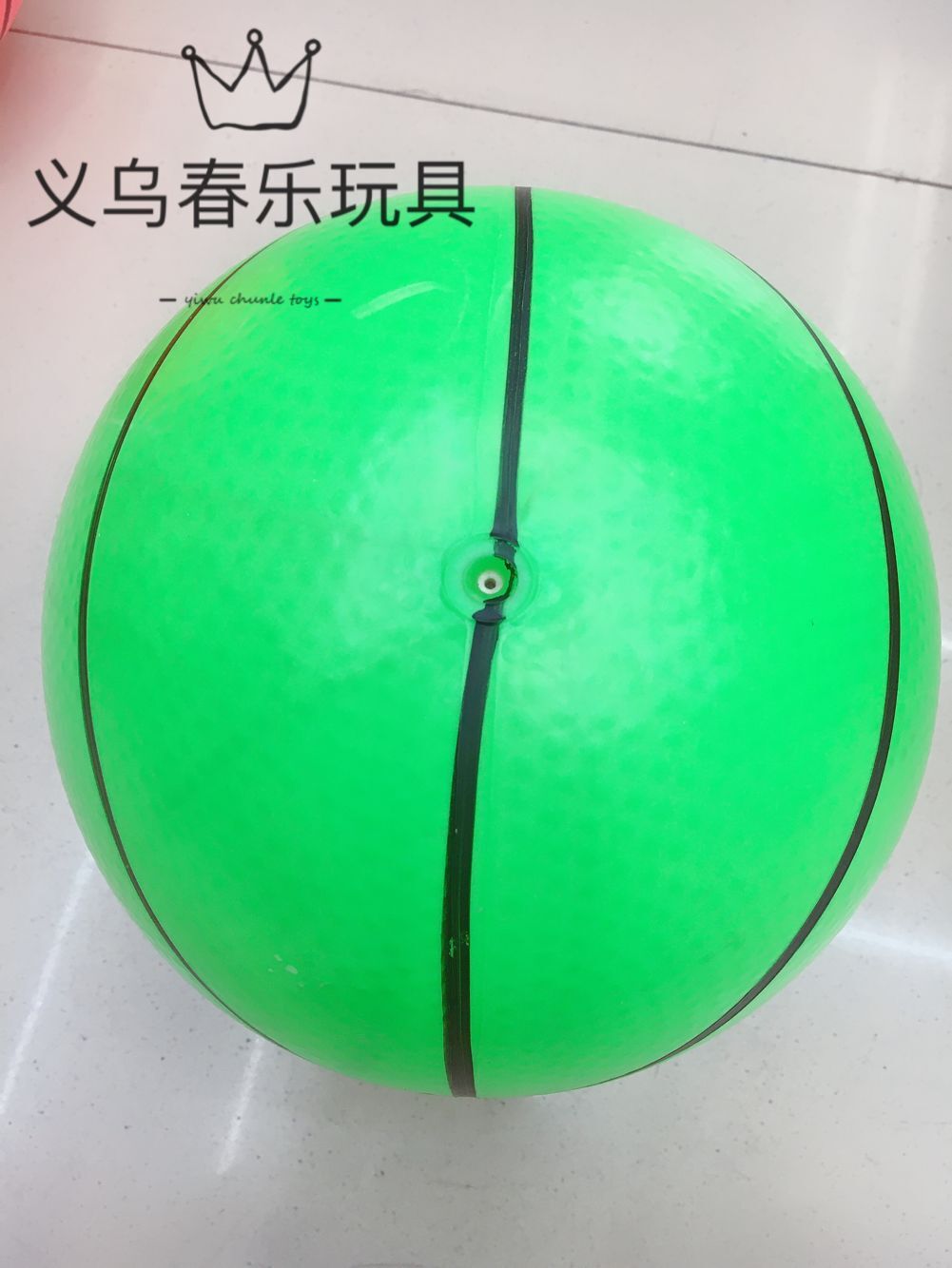 8寸多色加厚划线篮球 儿童玩具充气小皮球 婴幼儿拍拍球 厂家供应详情12