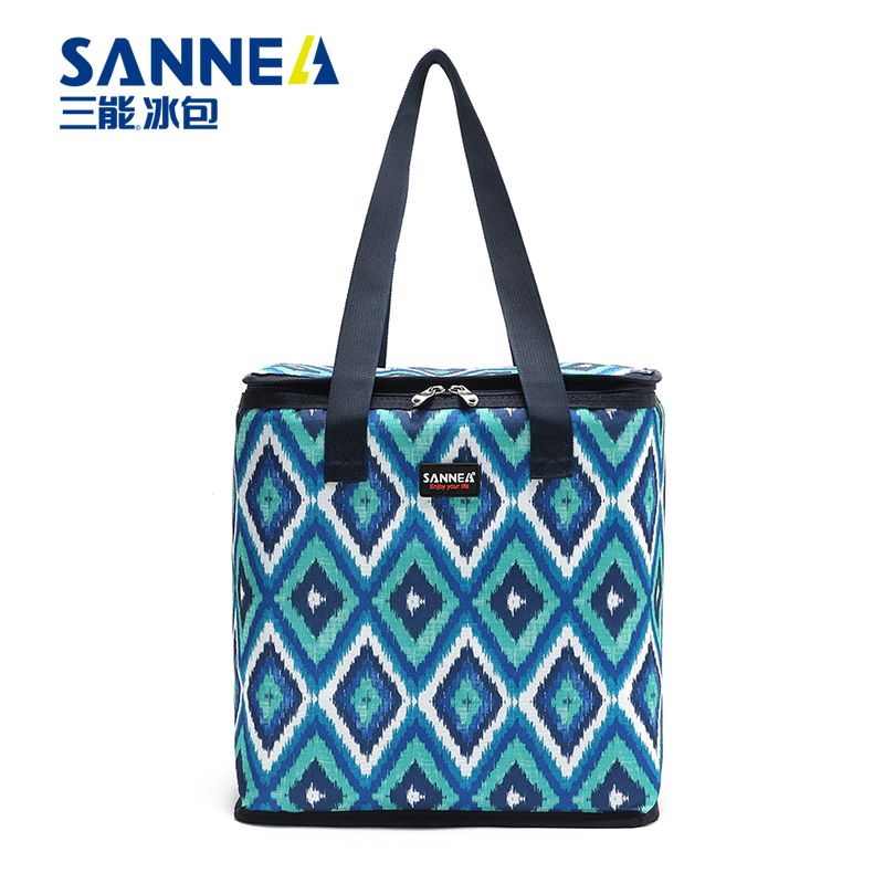 New aluminum film insulated bags, outdoor picnic and barbecue ice packs, fresh-keeping, refrigerated and insulated bags, hand-held lunch boxes and bento bags details Picture