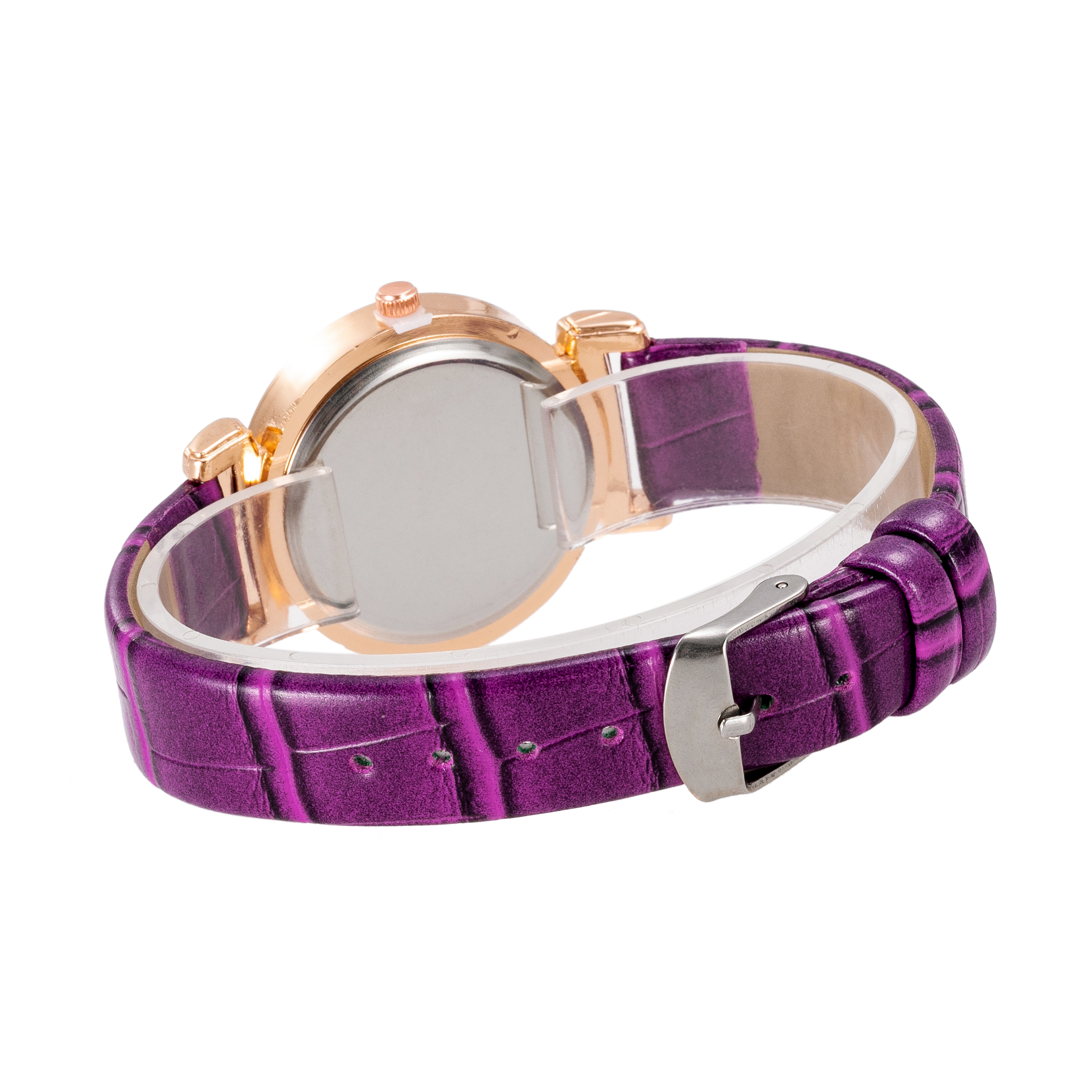 Nueva mujer gypsophila con diamantes brazalete piel correa estudiante reloj tendencia personalidad 18820/70 detail image 10