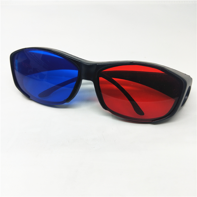 红蓝镜片3D眼镜 大号套镜电视电脑影院专用3D眼镜详情图3