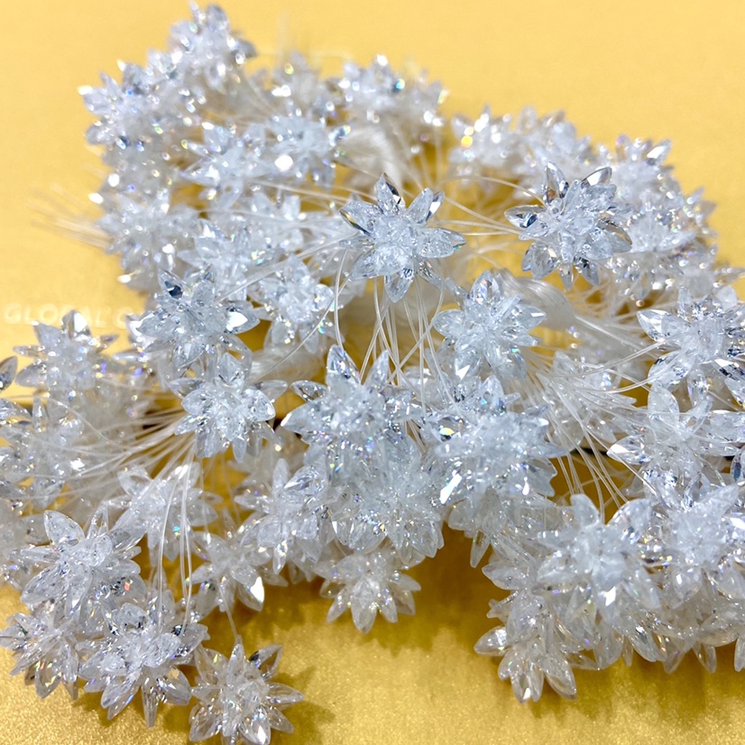 Earrings and ice flower ball accessories details Picture