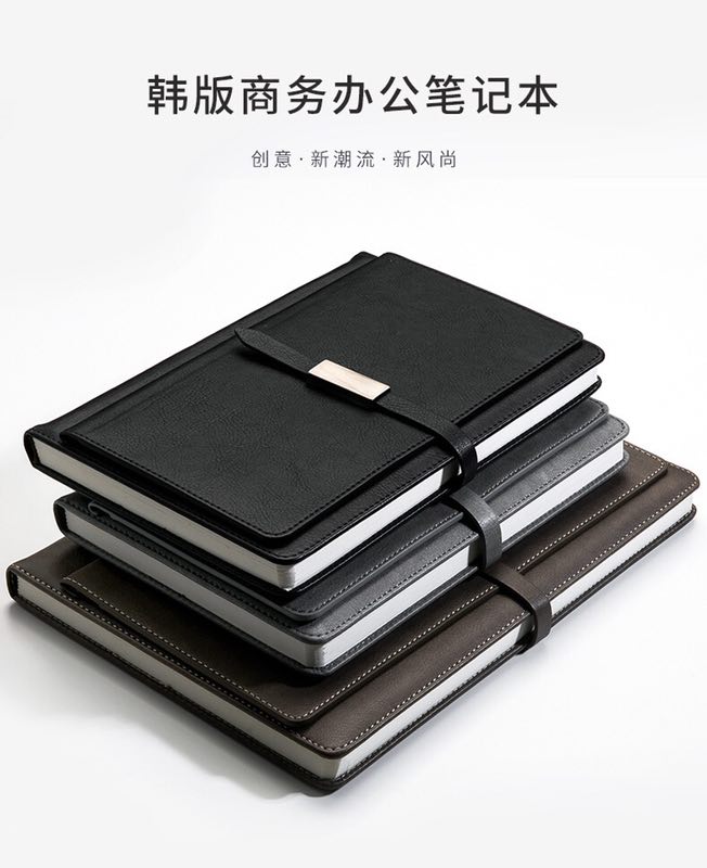 义乌好货 韩版搭扣多功能插兜时尚商务笔记本详情图3