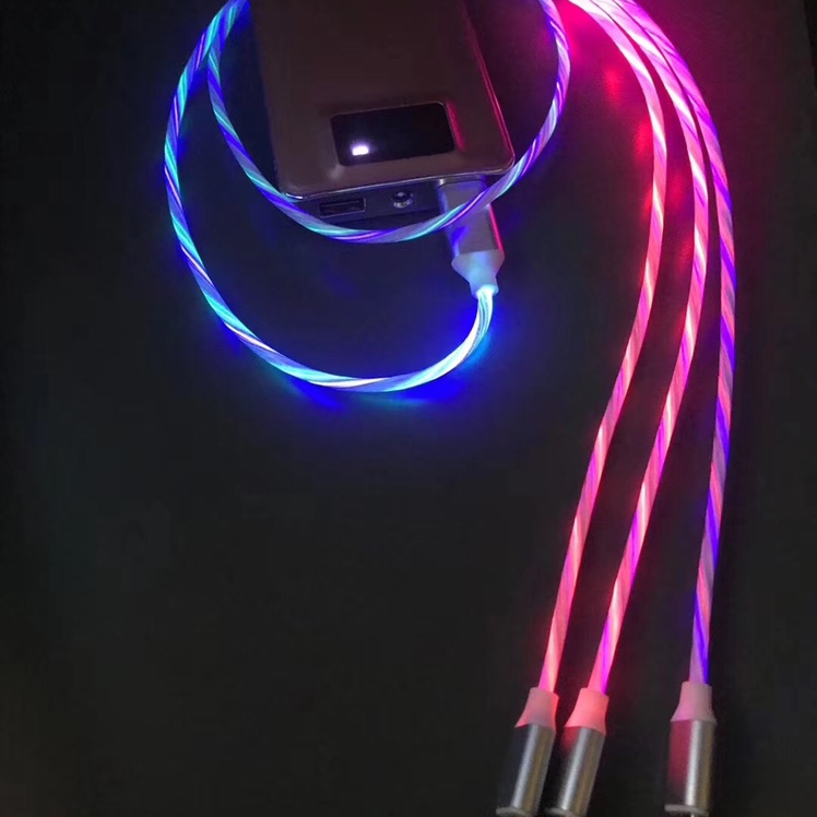 磁铁发光线，充电速度快，款式新颖，多功能接口，产品图