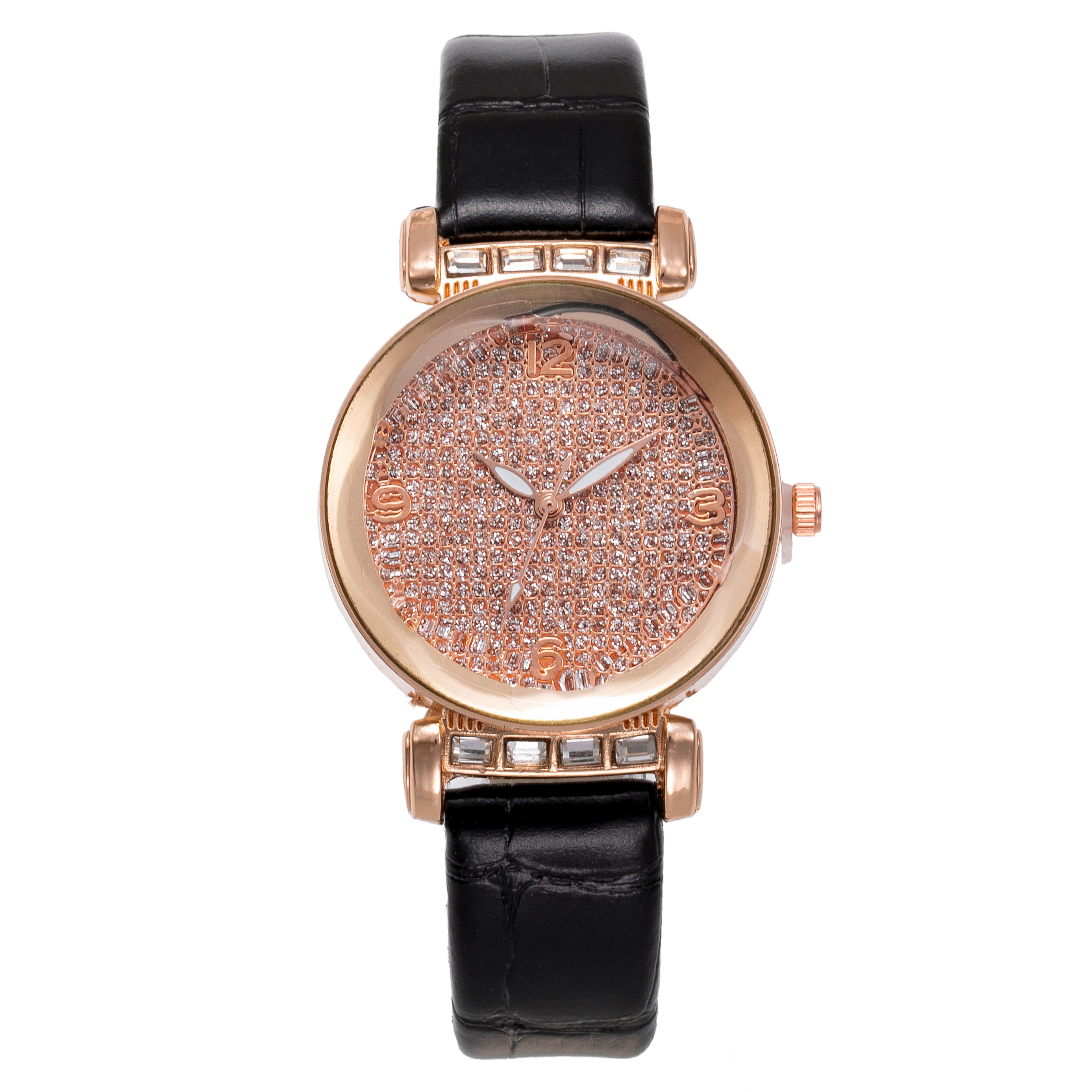 Nueva mujer gypsophila con diamantes brazalete piel correa estudiante reloj tendencia personalidad 18820/70 detail image 4