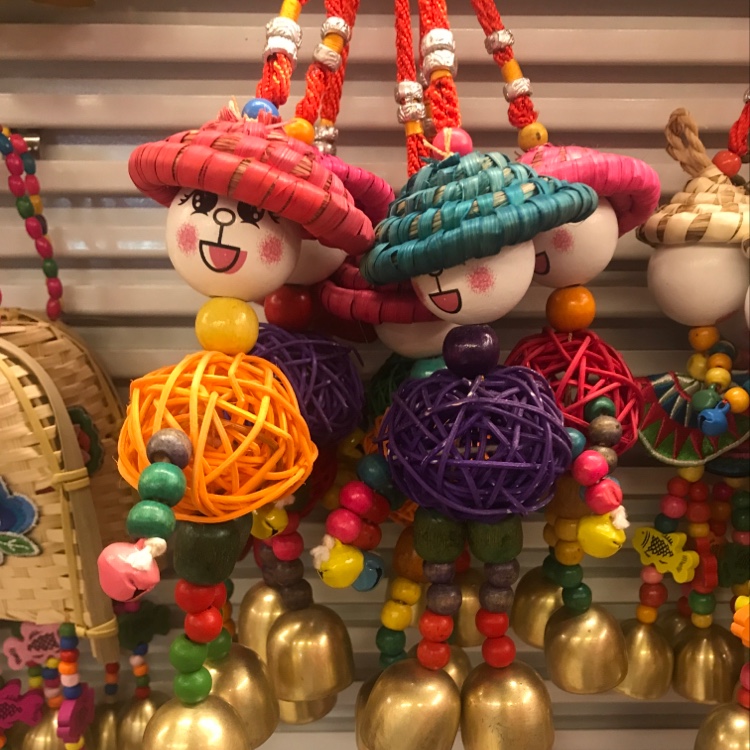 Straw Hat Man Pendant
