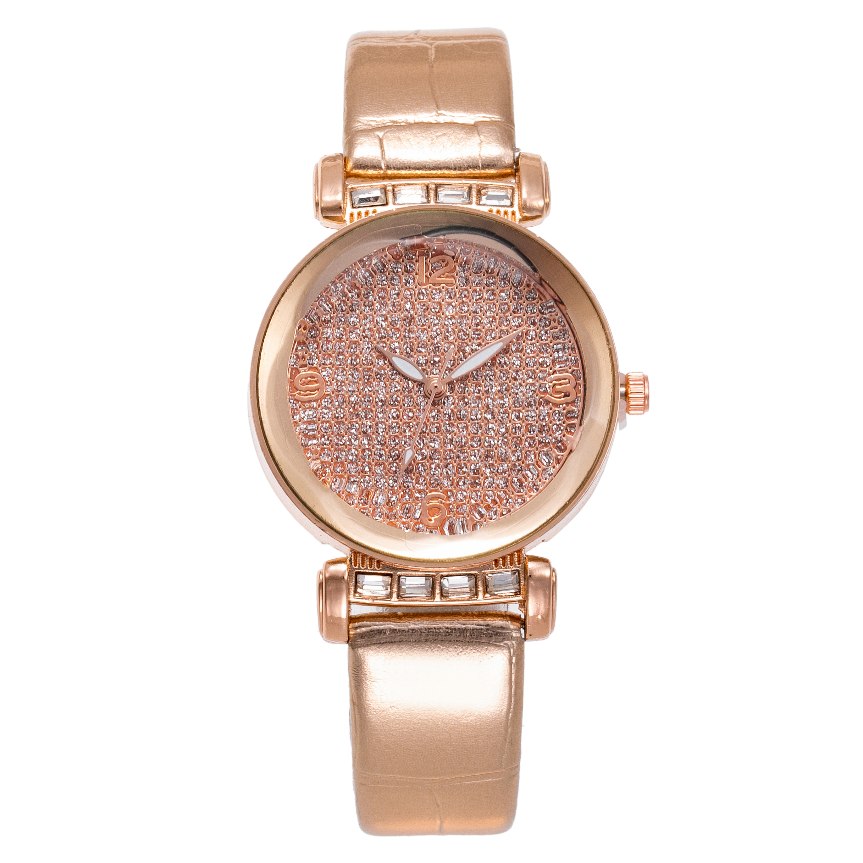 Nueva mujer gypsophila con diamantes brazalete piel correa estudiante reloj tendencia personalidad 18820/70 detail image 3