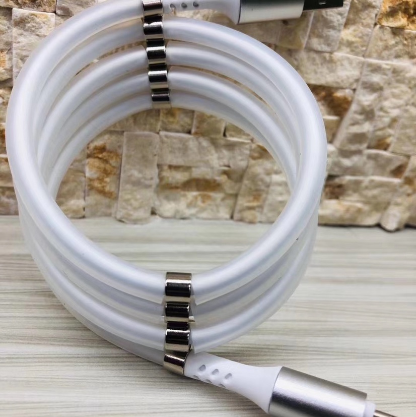 Magnetic data cable