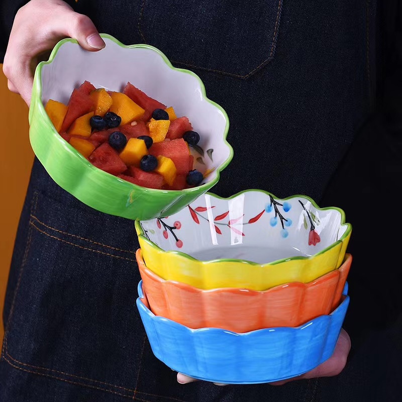 Creative Ceramic, Lotus Fruit Bowl Application Scenario
