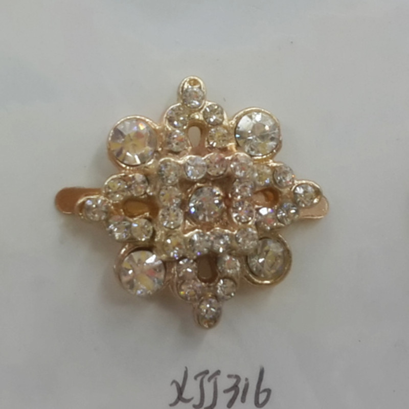 服装辅料 锌合金钻石箱包扣 鞋扣 服装扣腰带装饰扣详情2