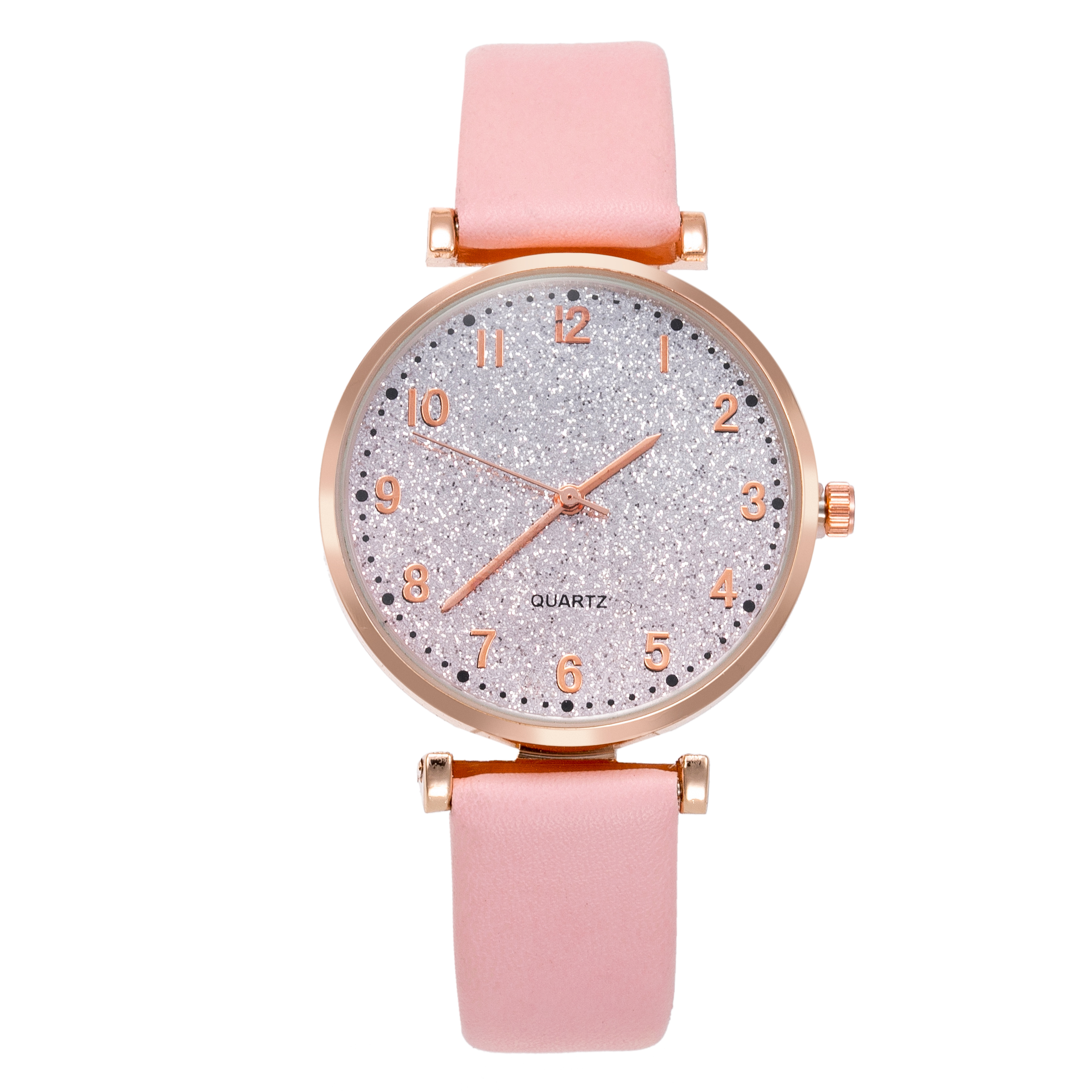 Nueva mujer gypsophila con diamantes brazalete piel correa reloj estudiante tendencia personalidad moda clásico reloj minimalista 18820/71 detail image 5